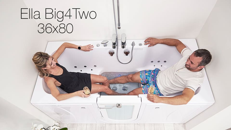 Big4Two Walk In Tub Size & Dimension