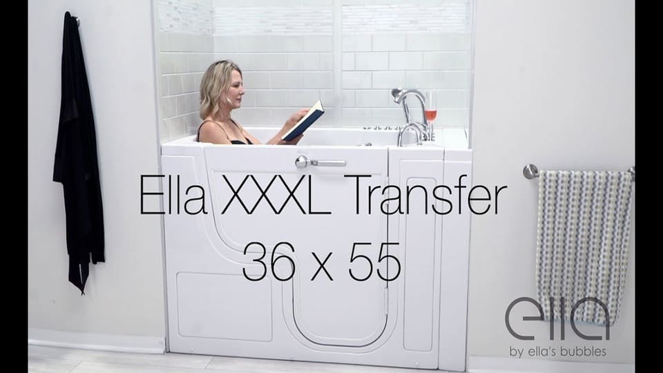 TransferXXL Walk In Tub Size & Dimension