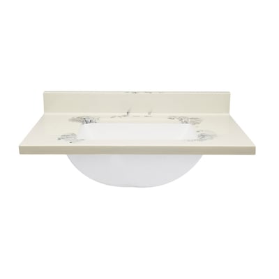 Plans de toilette en marbre de culture Ella -