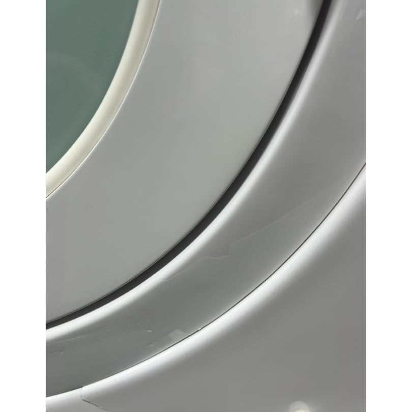 [SALE]  Tub4Two Bañera acrílica con puerta abatible hacia el exterior, Aire + Hidromasaje + Masaje de pies independiente 32″x60″ (81cm x 152cm) Serial #9712103 - Image 6