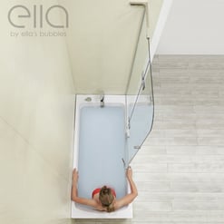 Lay Down Inward Swing Door Acrylic Walk In Tub 32″w X 72″l 81cm X 182cm 242