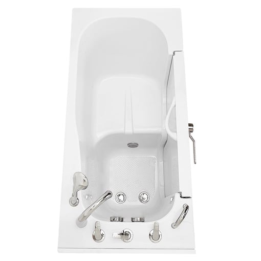 Transfer60 Outward Swing Door Wheelchair Accessible Acrylic Walk In Bathtub 30″w X 60″l 76cm X 152cm 62