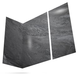 acrylic-3-panel-shower-wall-kit-bardiglio-marble-black-printed-down-view-glossy-finish