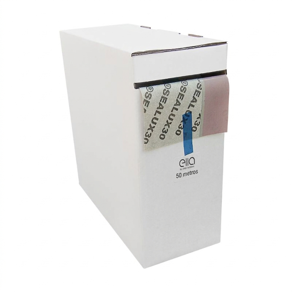 Caja dispensadora de cinta selladora impermeable SEALUX30 de Ella by Ella's Bubbles - 50 metros para instalación de bañeras de entrada