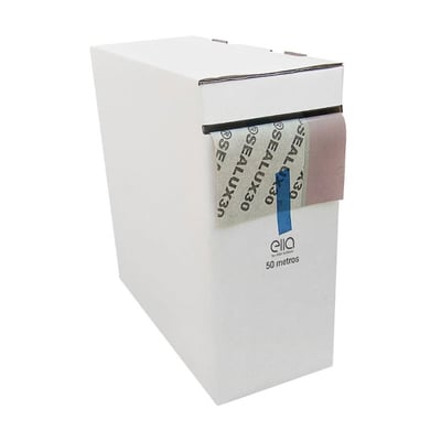 Caja dispensadora de cinta selladora impermeable SEALUX30 de Ella by Ella's Bubbles - 50 metros para instalación de bañeras de entrada