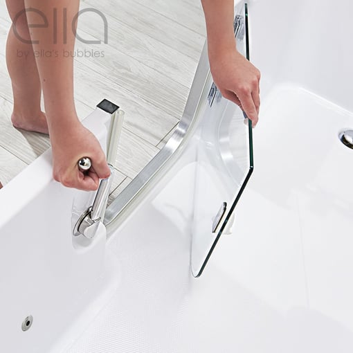 Lay Down Inward Swing Door Acrylic Walk-in Tub – 32″w X 72″l (81cm X 182cm)