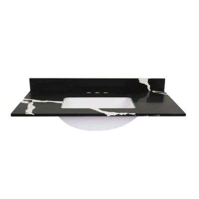 Plan vasque Galaxy Quartz avec lavabo -
