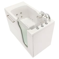 Clearance Ultra Acrylic Walk-In Tub 30″x52″ (76cmx132cm), Dual Drain Technology, RH serial #M1291 - |