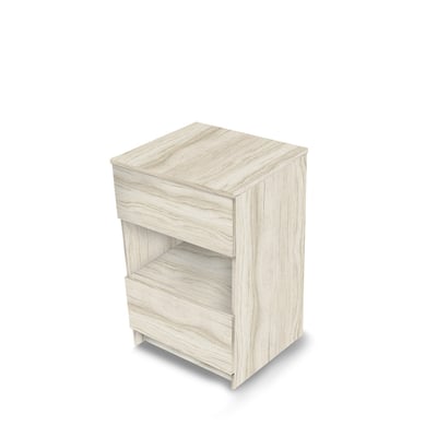 Combinación de lavabo moderno Element de pie de 92" y 102" con encimera de cuarzo -
