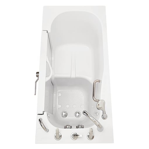 Transfer60 Wheelchair Accessible Walk-In tub – 76x152cm (30″ x 60″), Dual Drain Technology - |