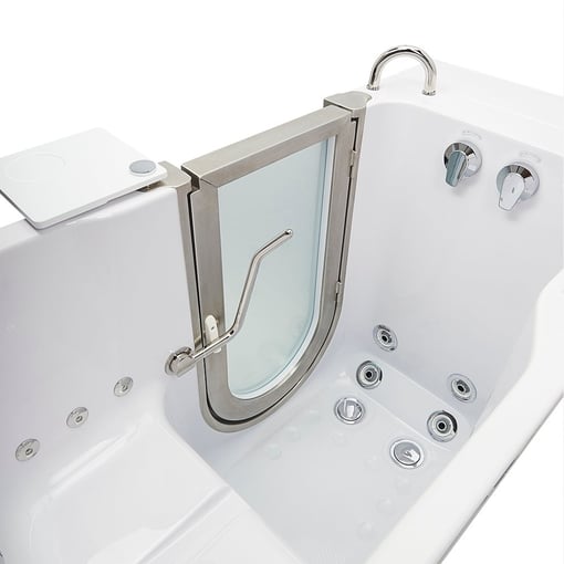 Petite Acrylic Walk In Tub 28″w X 52″l 71cm X 132cm 270