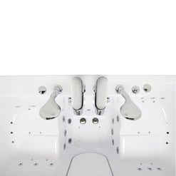 Big4two Two Seat Walk In Bathtub With Outward Swing Door Head Faucet Shot