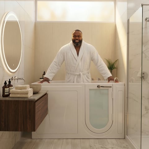 Ella's Bubbles Big4One walk-in tub