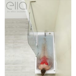 Liquidación Bañera acrílica Ella Laydown72 32″x72″, desagüe LH, nº de serie M471 - |