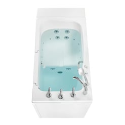 Clearance Ella Standard 30″x52” Acrylic Hydro Therapy Massage Walk In Bathtub, RH door and drain, serial #00354 - |