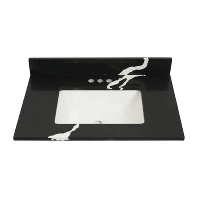 Plan vasque Galaxy Quartz avec lavabo -