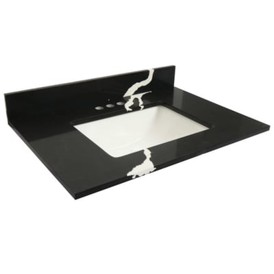 Plan vasque Galaxy Quartz avec lavabo -