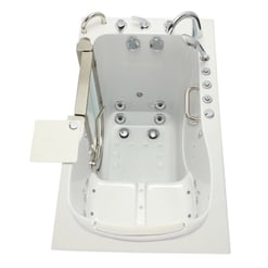 [SALE] Bañera sin puerta Elite - 30″x 52″ (76x132cm), tecnología de doble desagüe Puerta LH y desagüe Número de serie M0366 - |