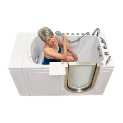 Elite Walk-In Tub – 30″x 52″ (76x132cm), Dual Drain Technology - |