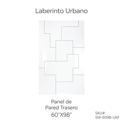 Los paneles de ducha acrílicos grabados por CNC Thron de diseño moderno que se envían en kits enrollables permiten a los propietarios lograr diseños sofisticados sin la complejidad de la instalación de azulejos