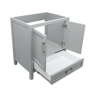 Meuble-lavabo de salle de bain autoportant Nevado sans plan -