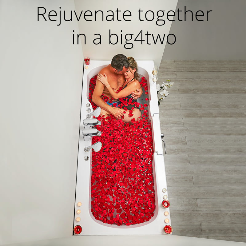 Big4Two 2 Seat Bathtub (36 x 80) | Ella's Bubbles