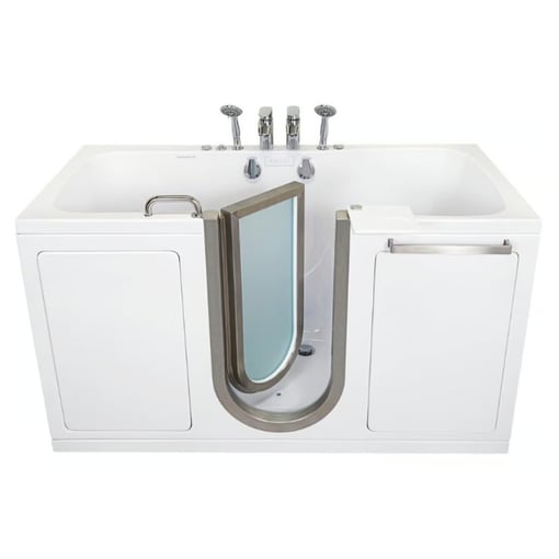 Clearance Ella Escape Acrylic Two-Seat Walk-In Tub (36"x72" ) with Dual Drain Technology, serial # M1139 - |