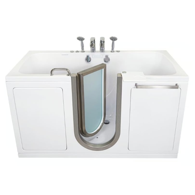 Bañera acrílica de dos asientos Ella Escape 36″x72″ (91x183cm), tecnología de doble desagüe (Copy)