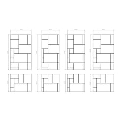 Travertino Gres Mate Marbre Cultive 8pc Panneau Douche Mur Surround Pkg 3 50 De Moins
