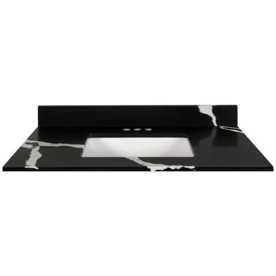 Plan vasque Galaxy Quartz avec lavabo -