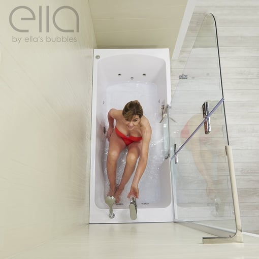 Lay Down Inward Swing Door Acrylic Walk In Tub 32″w X 72″l 81cm X 182cm 165