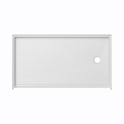 Base de Ducha Enrollable Accesible para Silla de Ruedas Ella 60x32 - Desagüe Izquierdo/Derecho