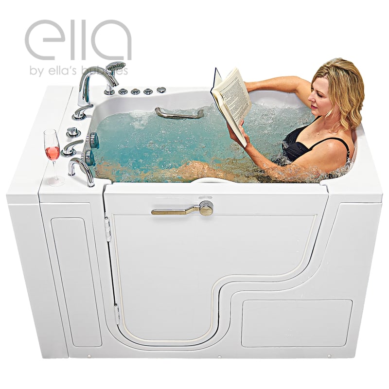 TransferXXL Wheelchair Accessible Bariatric Walk-In Tub 36x55