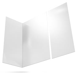 acrylic-3-panel-shower-wall-kit-calacatta-lux-printed-down-view-white-glossy-finish