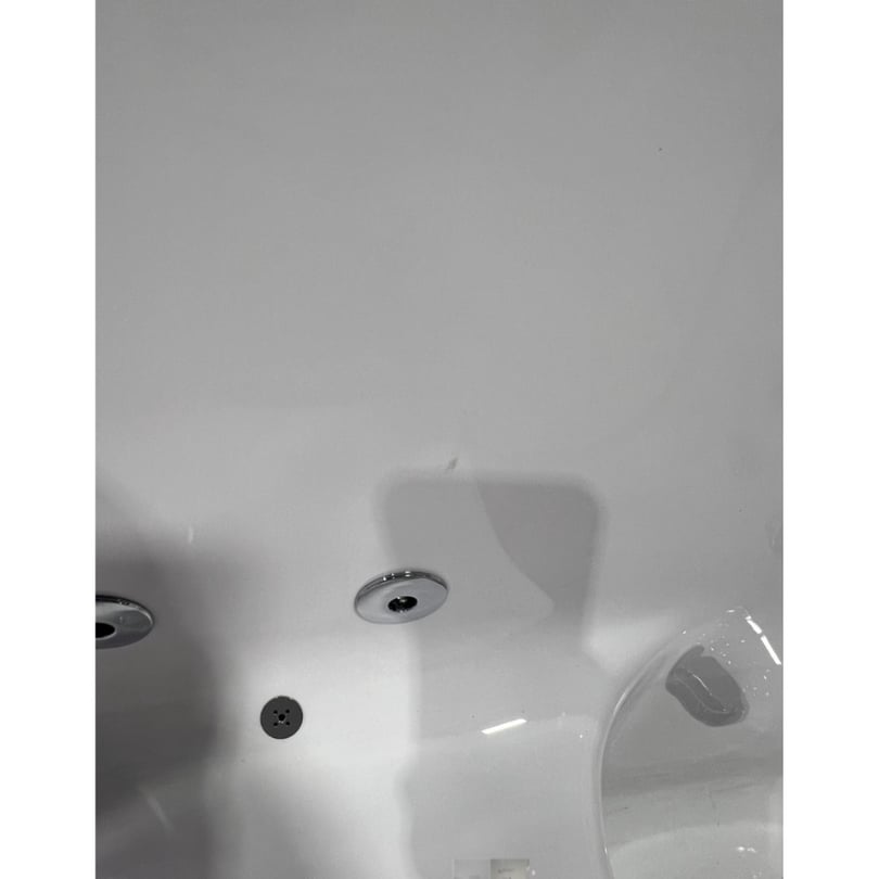 [SALE]  Tub4Two Bañera acrílica con puerta abatible hacia el exterior, Aire + Hidromasaje + Masaje de pies independiente 32″x60″ (81cm x 152cm) Serial #9712103 - Image 7