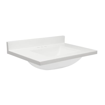 Plans de toilette en marbre de culture Ella -