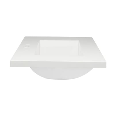 Plans de toilette en marbre de culture Ella -