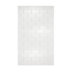 Panel de ducha de mármol cultivado 36″x60″ - 60% DE DESCUENTO - |