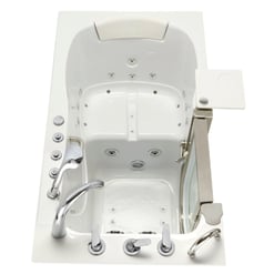 [SALE] Bañera sin puerta Elite - 30″x 52″ (76x132cm), tecnología de doble desagüe Puerta LH y desagüe Número de serie M0366 - |