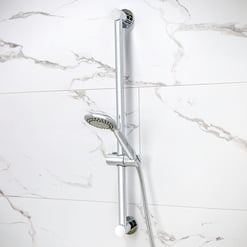 Handheld Shower Arm and 24” Slider Attachment Kit - |