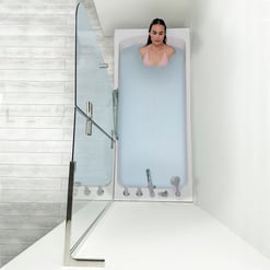 Lay Down Inward Swing Door Acrylic Walk-in Tub – 32″w X 72″l (81cm X 182cm)