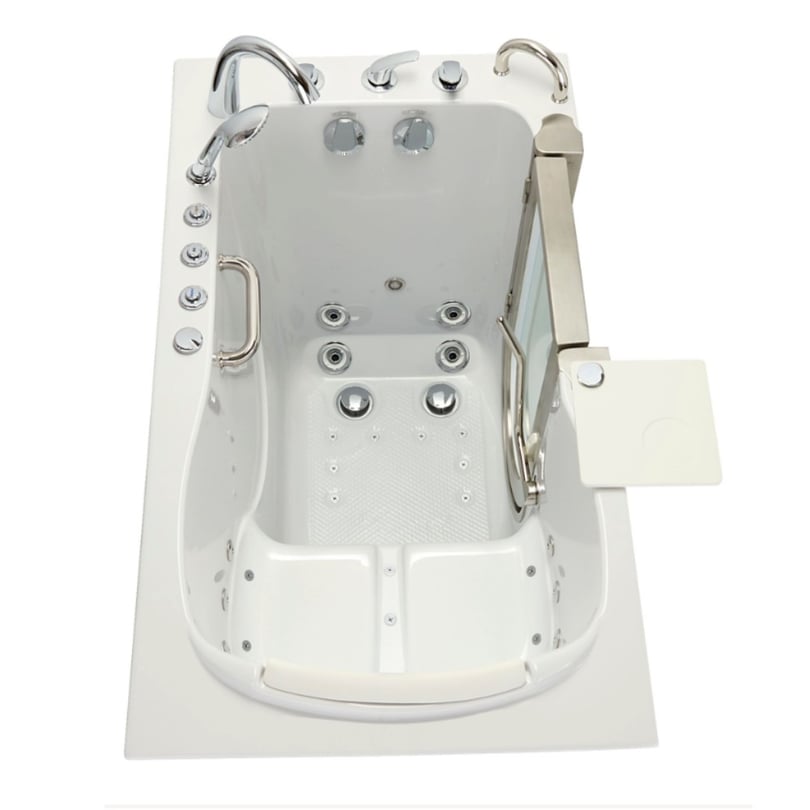 [SALE]  Elite Walk-In Tub - 30″ x 52″ (76cm x 132cm) RH Puerta, Desagüe Serial #M0483 - Image 4