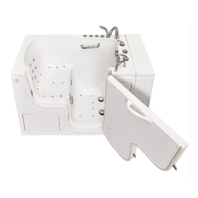Transfer30 Bañera sin puerta accesible en silla de ruedas - 76 x 132 cm (30" x 52"), tecnología de doble desagüe con puerta derecha y desagüe Número de serie 00121 (Copy) - Image 2