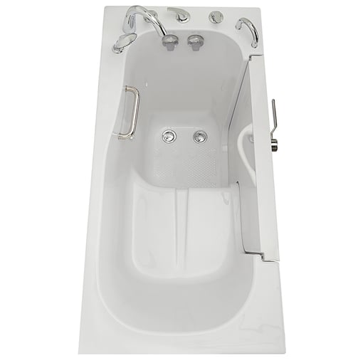 Transfer60 Wheelchair Accessible Walk-In tub – 30″ x 60″ (76 x 152cm), Dual Drain Technology