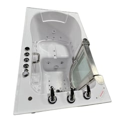 [SALE] Elite Walk-In Tub - 30″ x 52″ (76cm x 132cm) LH Puerta, Desagüe Serial #A464 - |