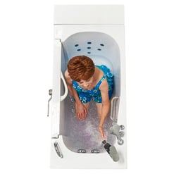 Transfer26 Outward Swing Door Wheelchair Accessible Acrylic Walk In Bathtub 26″w X 52″l 66cm X 132cm 44