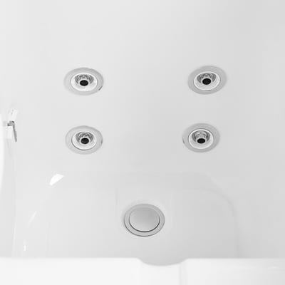 Bañera de hidromasaje Ella Standard Acrílica 30″x52" con hidromasaje -