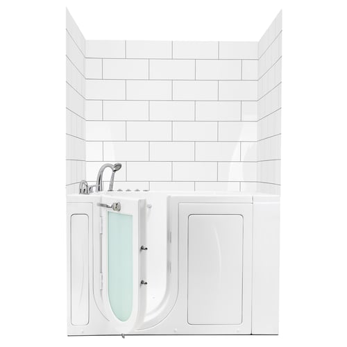 Subway CNC walk-in tub wall surround kit by Ella's Bubbles