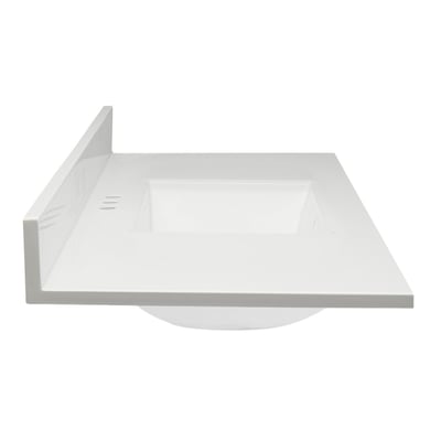 Plans de toilette en marbre de culture Ella -