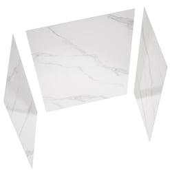 acrylic-3-panel-shower-wall-kit-calacatta-lux-printed-top-view